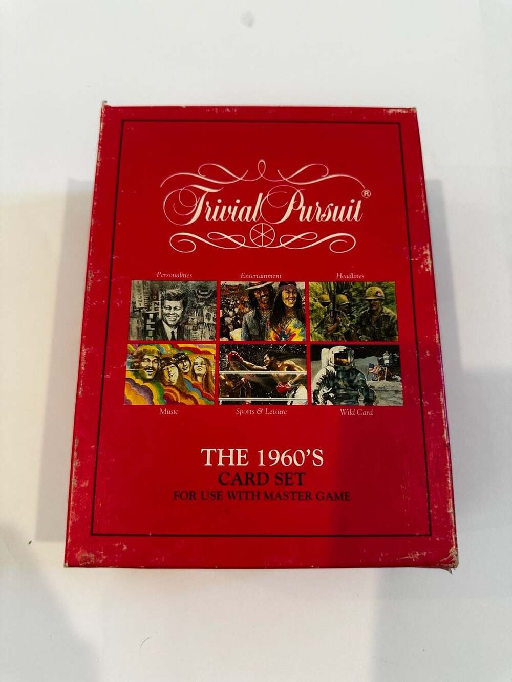Parker Brothers Trivial Pursuit The 1960's Card Set